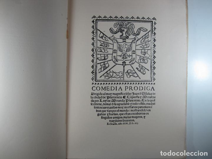 Libros: COMEDIA PRODIGA - PEREZ GOMEZ, ANTONIO (DIRECTOR) - Foto 5