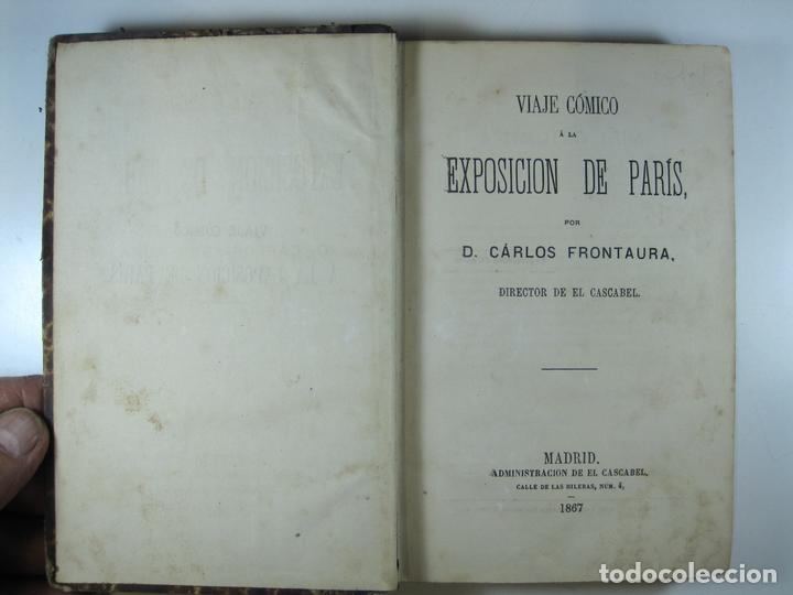 Libros: VIAJE COMICO A LA EXPOSICION DE PARIS - FRONTAURA, CARLOS - Foto 3