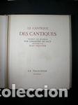 Libri di seconda mano: LE CANTIQUE DES CANTIQUES - .