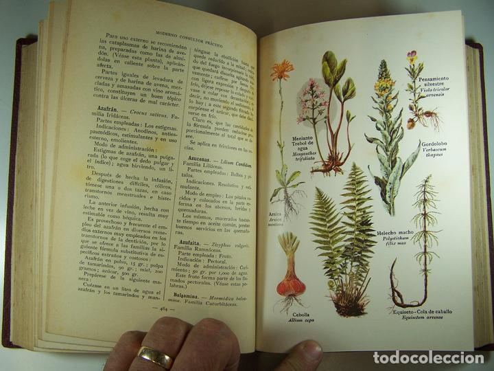 Libros: MODERNO CONSULTOR PRACTICO PARA EL HOGAR, EL TALLER Y EL CAMPO - . - Foto 1