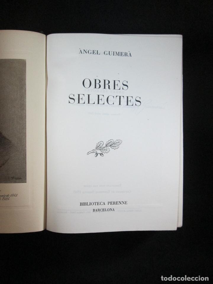 Libros: OBRES SELECTES - GUIMERA, ANGEL - Foto 1