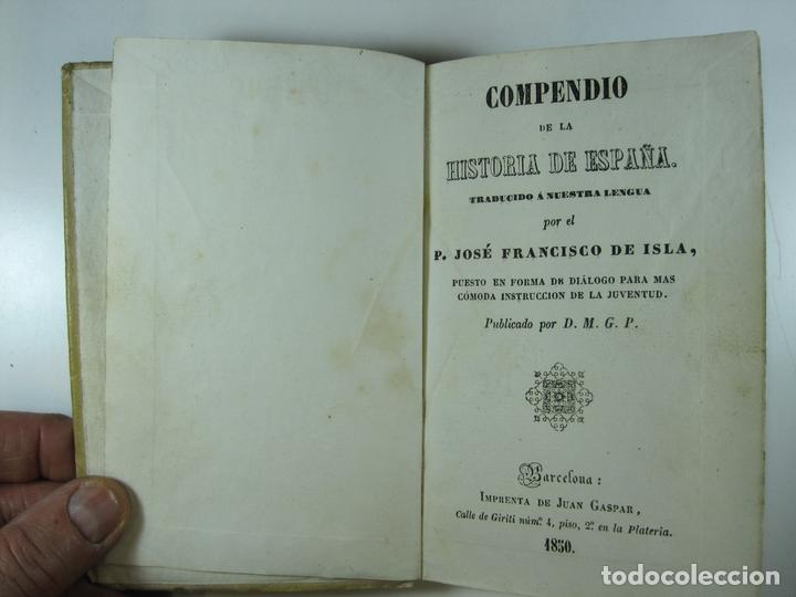 Libros: COMPENDIO DE LA HISTORIA DE ESPA&Ntilde;A - . - Foto 1