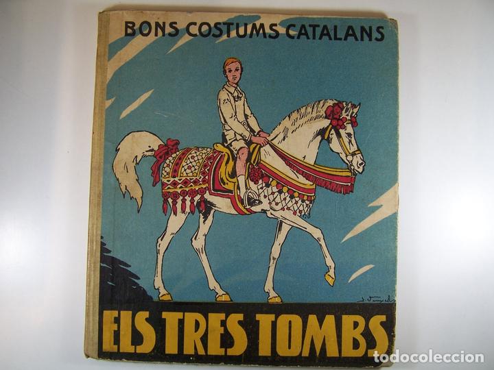Libros: ELS TRES TOMBS - M.B. - Foto 1