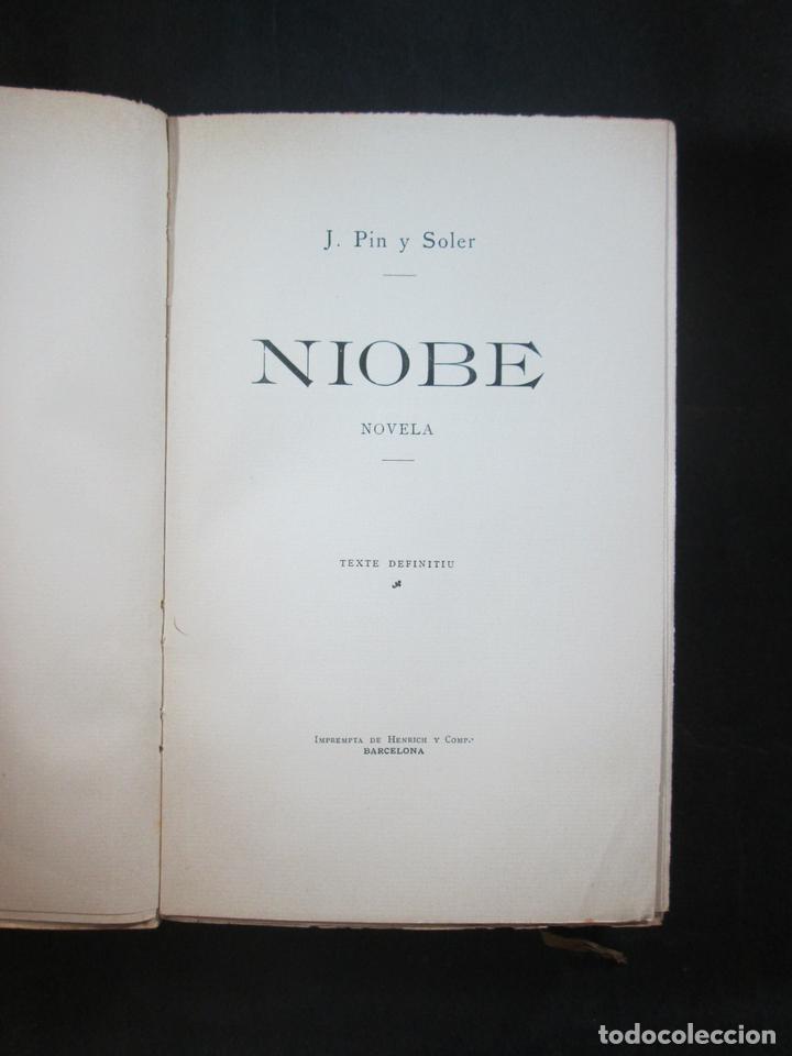 Libros: NIOBE - PIN Y SOLER, J. - Foto 1