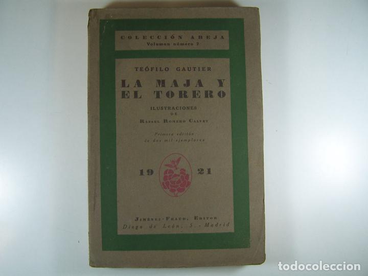 Libros: LA MAJA Y EL TORERO - GAUTIER, TEOFILO - Foto 1