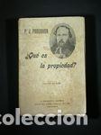 Libros: &iquest;QUE ES LA PROPIEDAD? - PROUDHON, P.J. - Foto 1