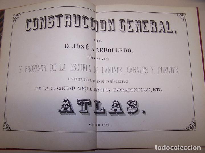 Libros: CONSTRUCCION GENERAL: ATLAS - REBOLLEDO, JOSE A. - Foto 1