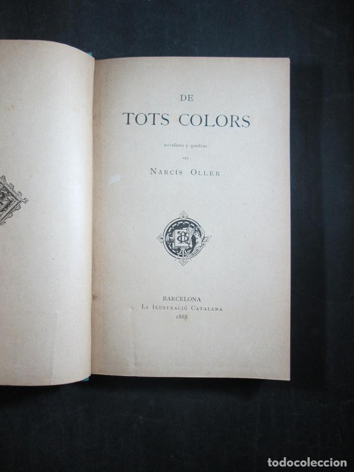 Libros: DE TOTS COLORS - OLLER, NARCIS - Foto 1