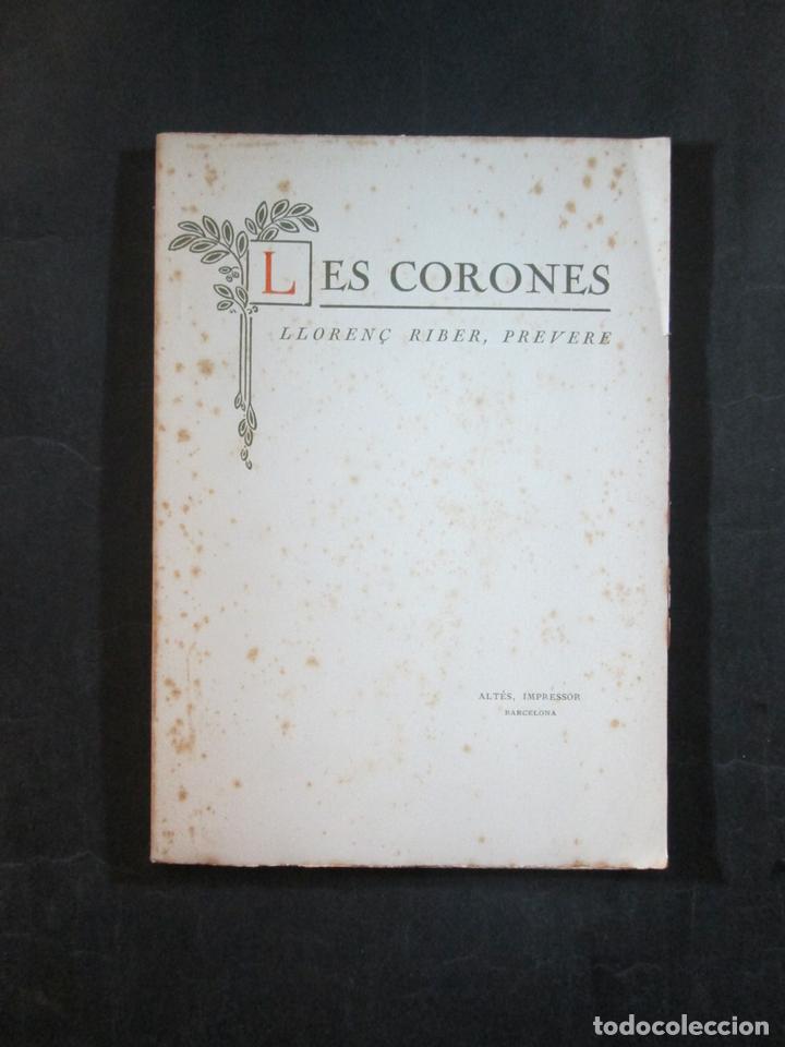 Libros: LES CORONES - RIBER, LLOREN&Ccedil; - Foto 1
