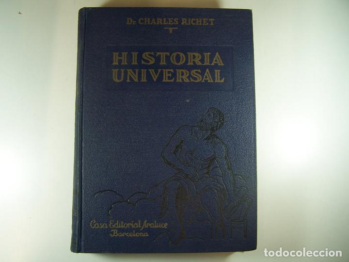 Libros: COMPENDIO DE HISTORIA UNIVERSAL: ENSAYO SOBRE EL PASADO DE - RICHET, CHARLES - Foto 1