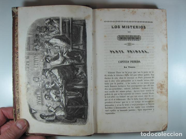 Libros: LOS MISTERIOS DE PARIS.: 5 VOL - SUE, EUGENIO - Foto 3