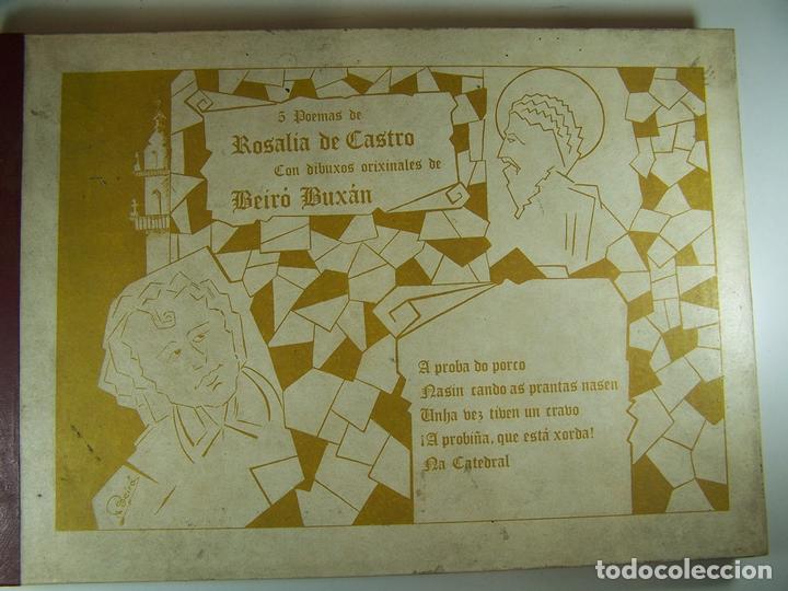 Libros: 5 POEMAS DE ROSALIA DE CASTRO - DE CASTRO, ROSALIA - Foto 2