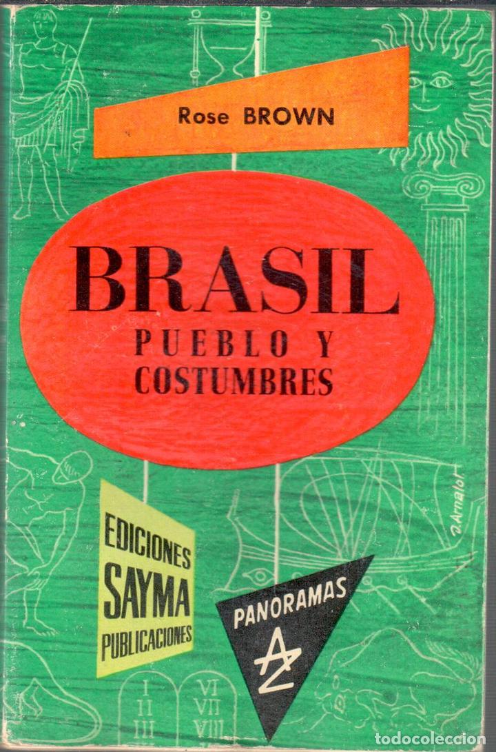 Libros: Brasil. Pueblo y costumbres - BROWN, Rose - Foto 1
