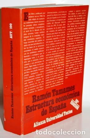 Libros: Estructura econ&oacute;mica de Espa&ntilde;a - TAMAMES, Ram&oacute;n - Foto 1