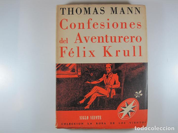 Libros: CONFESIONES DEL AVENTURERO FELIX KRULL - MANN, THOMAS - Foto 1