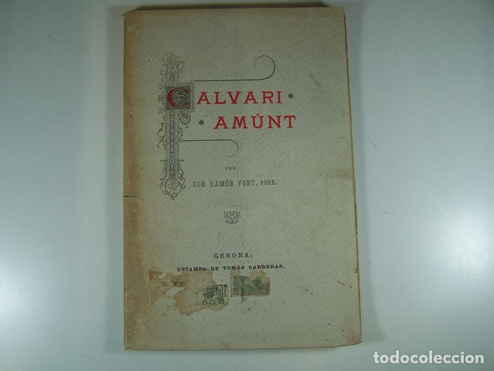 Libros: CALVARI AMUNT - FONT, RAMON - Foto 1
