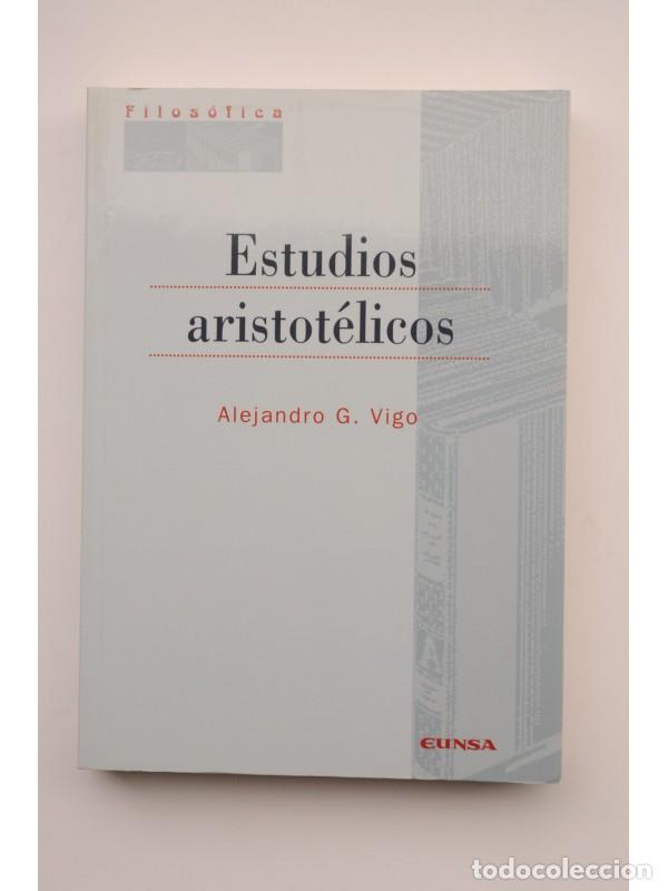 Libros: Estudios aristot&eacute;licos - VIGO, Alejandro G. - Foto 1