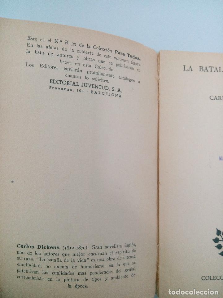 Libros: La batalla de la vida - Dickens, Carlos - Foto 3