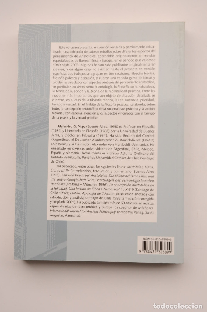 Libros: Estudios aristot&eacute;licos - VIGO, Alejandro G. - Foto 3