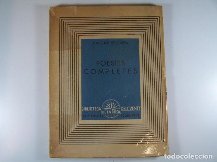 Libros: POESIES COMPLETES - FOLGUERA, JOAQUIM - Foto 1