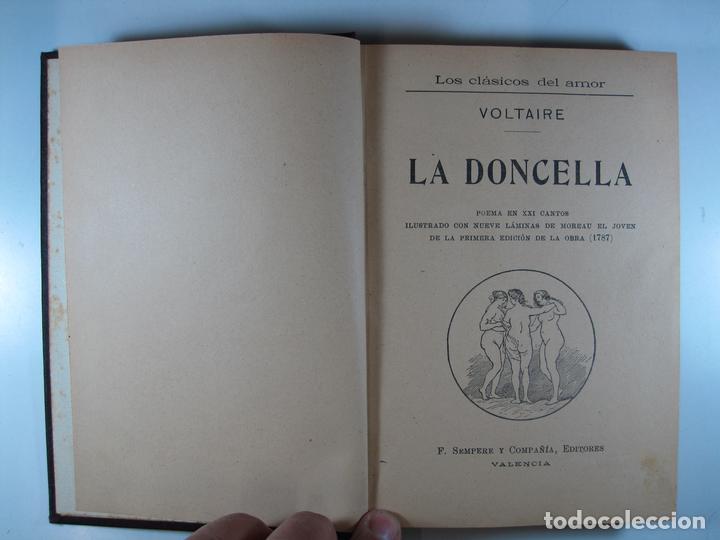 Libros: LA DONCELLA: POEMA EN XXI CANTOS - VOLTAIRE - Foto 1