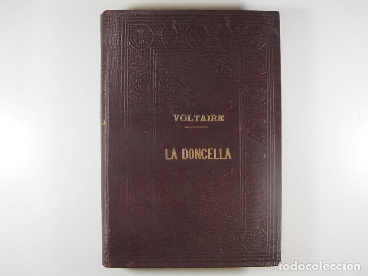 Libros: LA DONCELLA: POEMA EN XXI CANTOS - VOLTAIRE - Foto 2