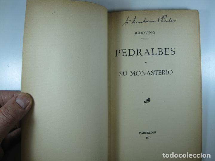 Libros: PEDRALBES Y SU MONASTERIO - BARCINO - Foto 1