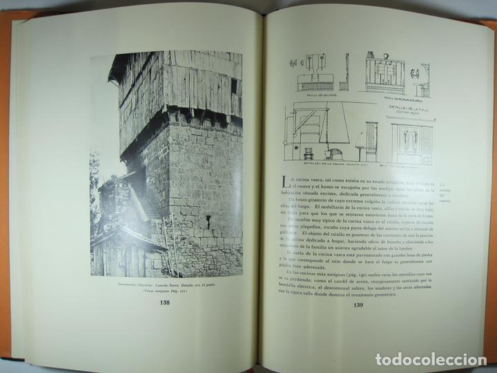 Libros: LA ARQUITECTURA DEL CASERIO VASCO - BAESCHLIN, ALFREDO - Foto 6