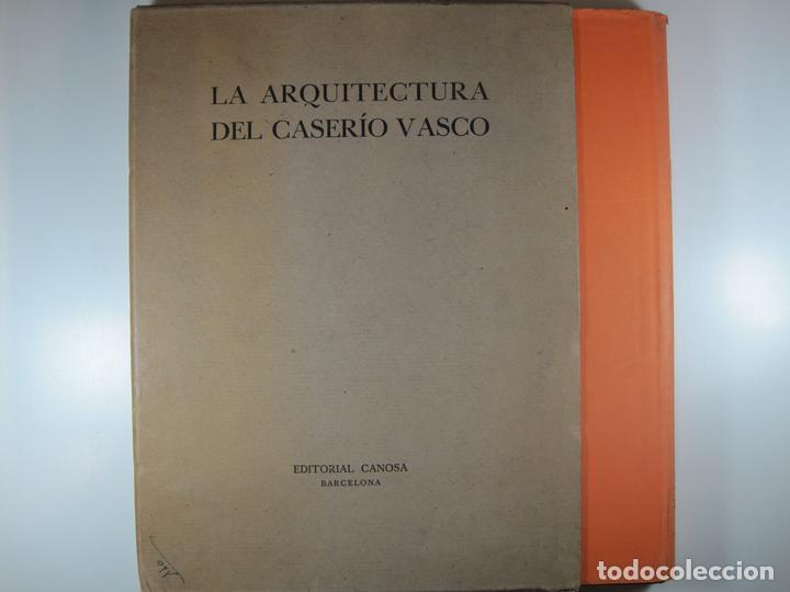 Libros: LA ARQUITECTURA DEL CASERIO VASCO - BAESCHLIN, ALFREDO - Foto 2