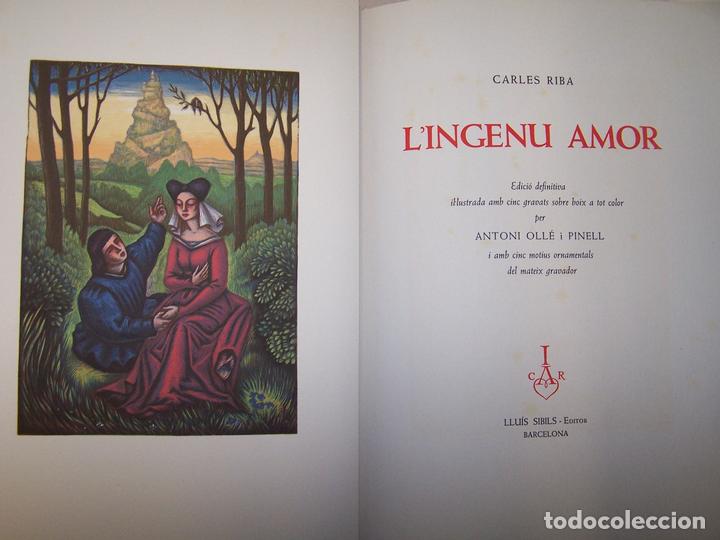 Libros: LINGENU AMOR - RIBA, CARLES - Foto 1