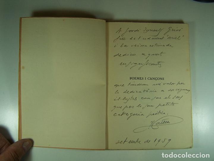 Libros: POEMES I CAN&Ccedil;ONS - CASTELL MASALLERA, JOAN - Foto 1