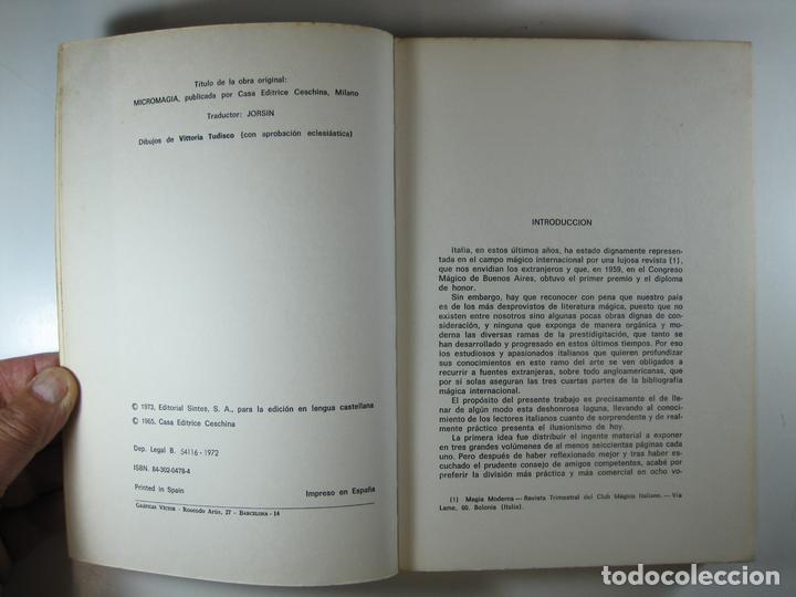 Libros: BIBLIOTECA M&Aacute;GICA.: MICROMAGIA - CIM&Oacute;, SALVATORE - Foto 3