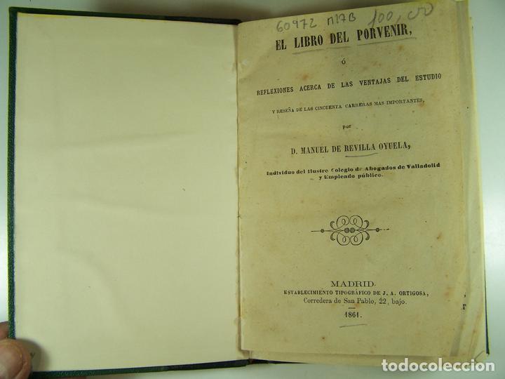 Libros: EL LIBRO DEL PORVENIR - REVILLA OYUELA, MANUEL DE - Foto 1