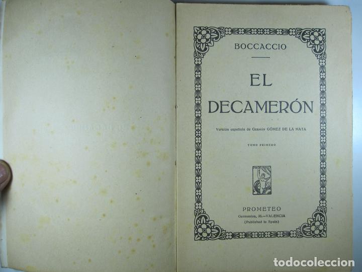 Libros: EL DECAMER&Oacute;N - BOCCACCIO - Foto 3