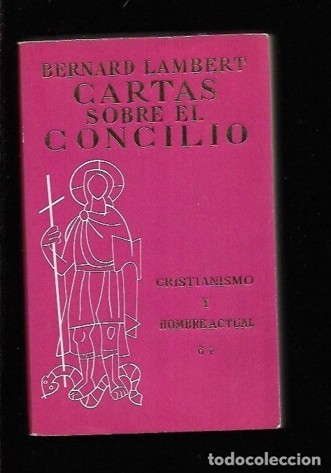 Libros: CARTAS SOBRE EL CONCILIO - LAMBERT, BERNARD - Foto 5