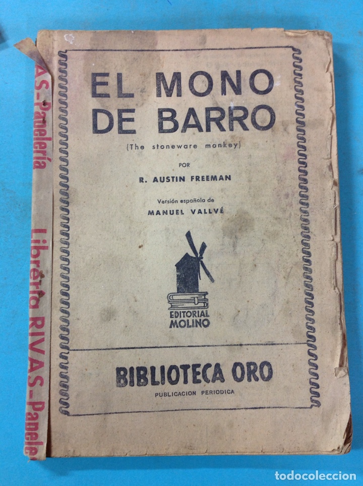 Libros: El mono de barro - R. Austin Freeman - Foto 1