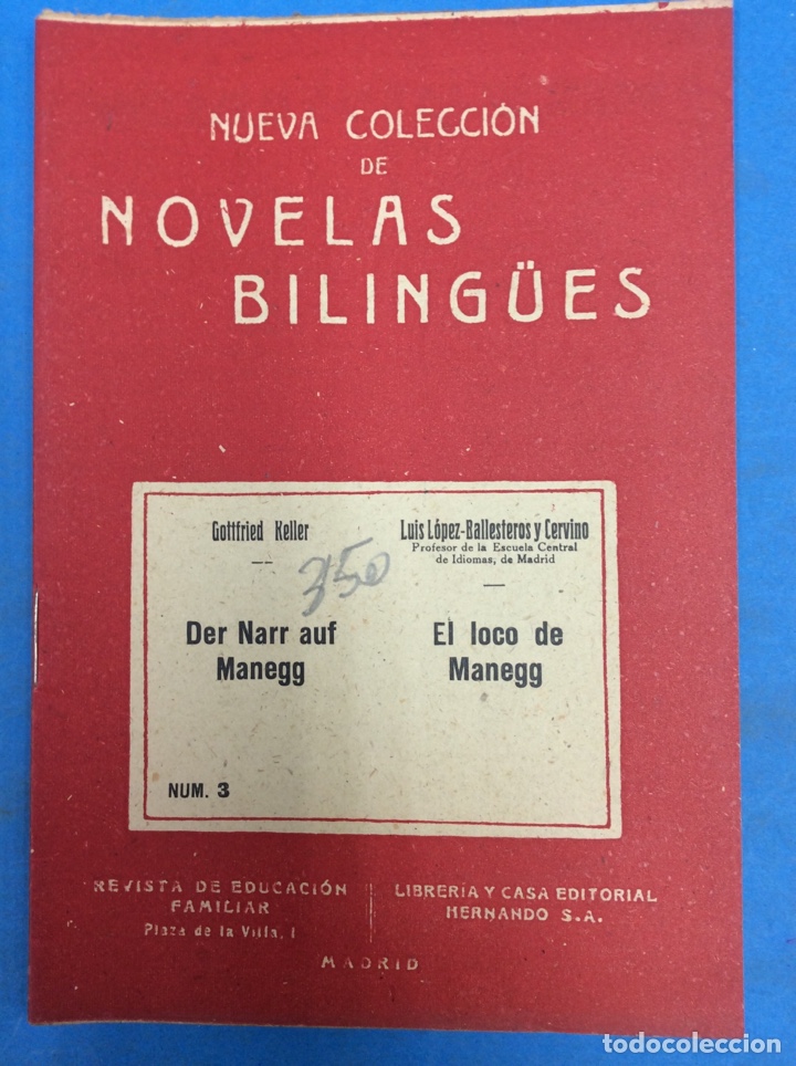 Libros: Nueva colecci&oacute;n de novelas biling&uuml;es 3 - Foto 1