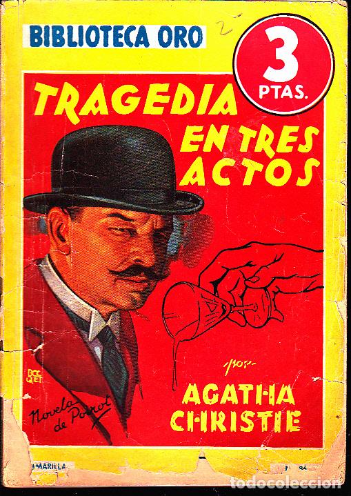 Libros: TRAGEDIA EN TRES ACTOS. - CHRISTIE, Agatha. - Foto 1
