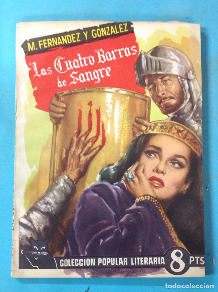 Libros: M.Fernandez y Gonz&aacute;lez - Las cuatro Barras de sangre - Foto 1