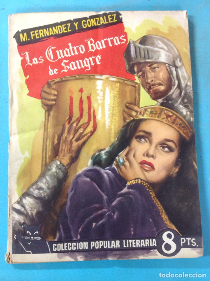 Libros: M.Fernandez y Gonz&aacute;lez - Las cuatro Barras de sangre - Foto 1
