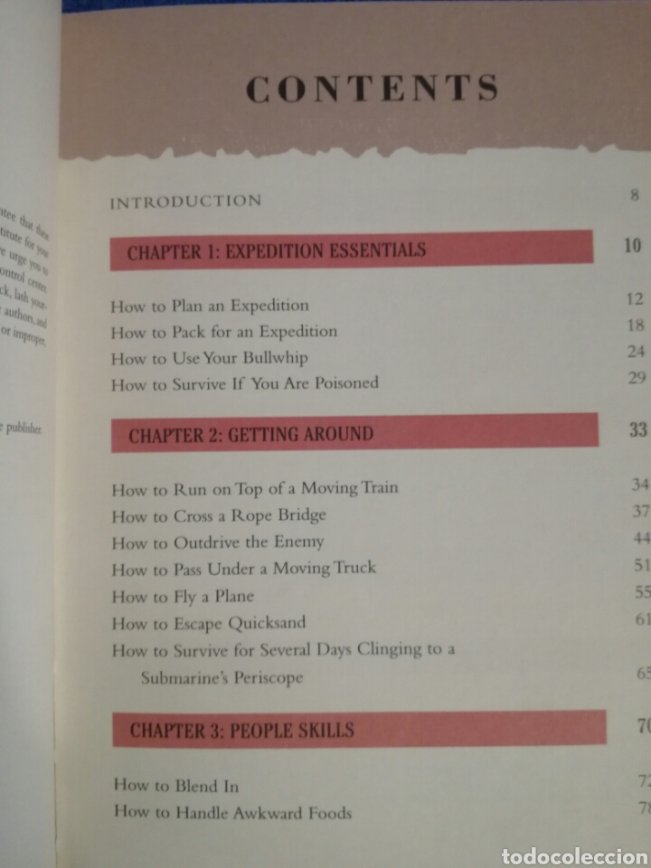 Libros: Libro Indiana Jones Handbook.Guia Completa del Aventurero. - Foto 2