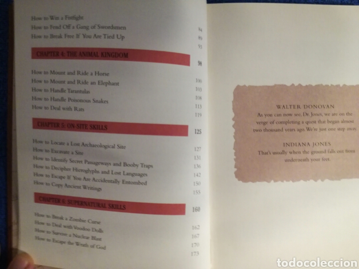 Libros: Libro Indiana Jones Handbook.Guia Completa del Aventurero. - Foto 3
