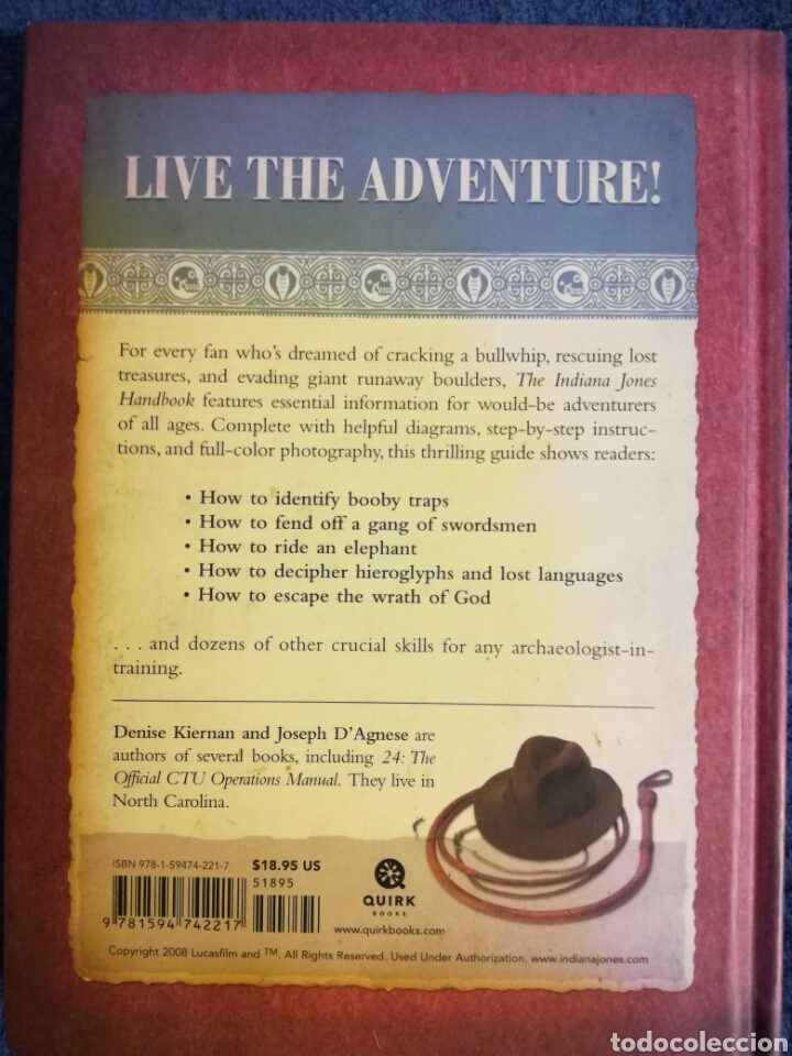 Libros: Libro Indiana Jones Handbook.Guia Completa del Aventurero. - Foto 7