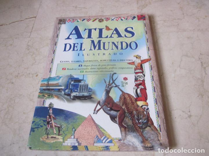 Libros: ATLAS DEL MUNDO ILUSTRADO - K&Ouml;NEMANN 2000 - Foto 1