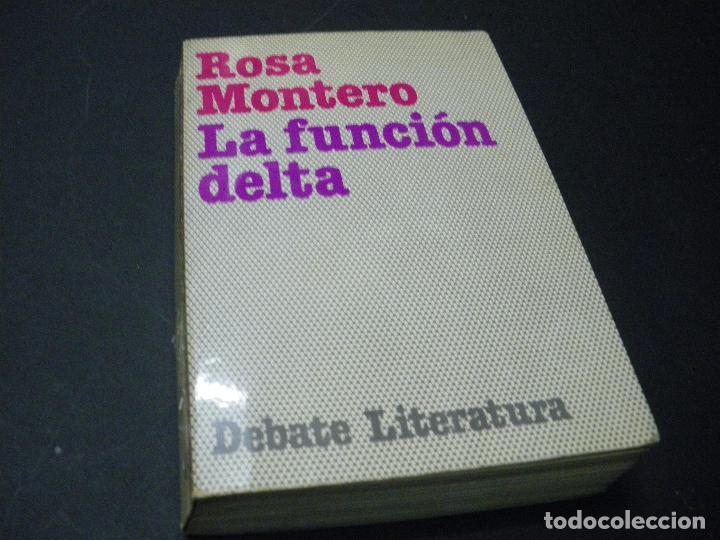 Libros: La funcion delta - Rosa Montero - Foto 1
