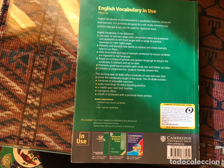 Libros: English vocabulary in use. Advanced. Michael McCarthy - Foto 2