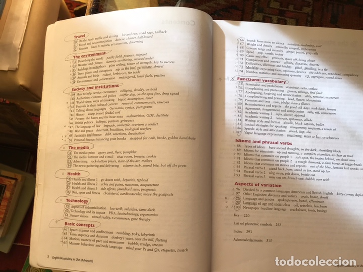 Libros: English vocabulary in use. Advanced. Michael McCarthy - Foto 4