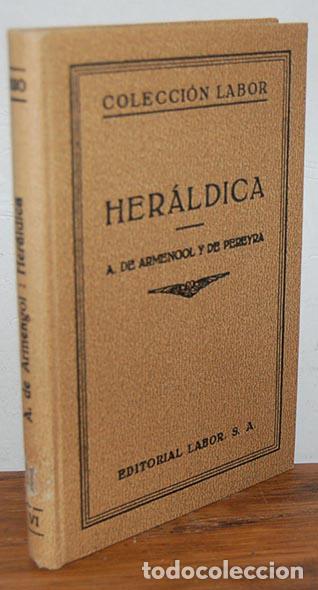 Libros: HER&Aacute;LDICA - ALEJANDRO DE ARMENGOL Y DE PEREYRA - Foto 1