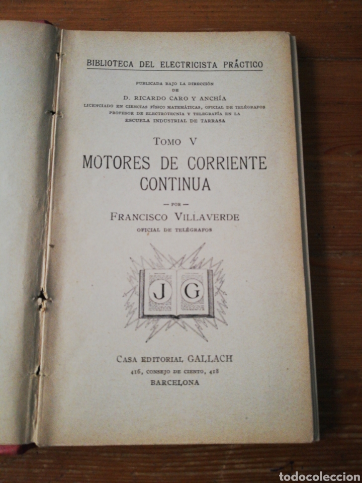 Libros: MOTORES DE CORRIENTE CONTINUA - VILLAVERDE , Francisco - Foto 4