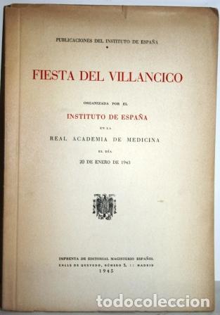 Libros: Fiesta del Villancico - INSTITUTO DE ESPA&Ntilde;A - Foto 1